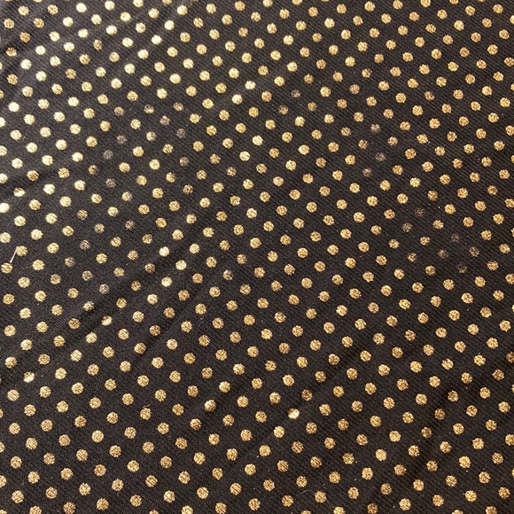 T04 Tommy Hilfiger Black Gold Gathered Short Sleeve Shirt - Picture 5 of 16